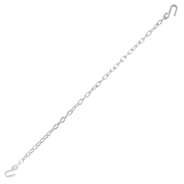 80011 of Curt Manufacturing 48" Safety Chain with 2 S-Hooks