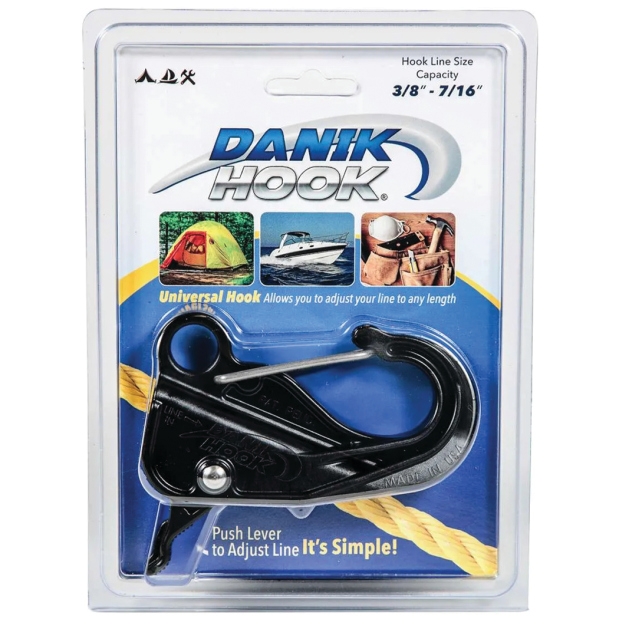 Adjustable Line Length Universal Hook High Strength Composite