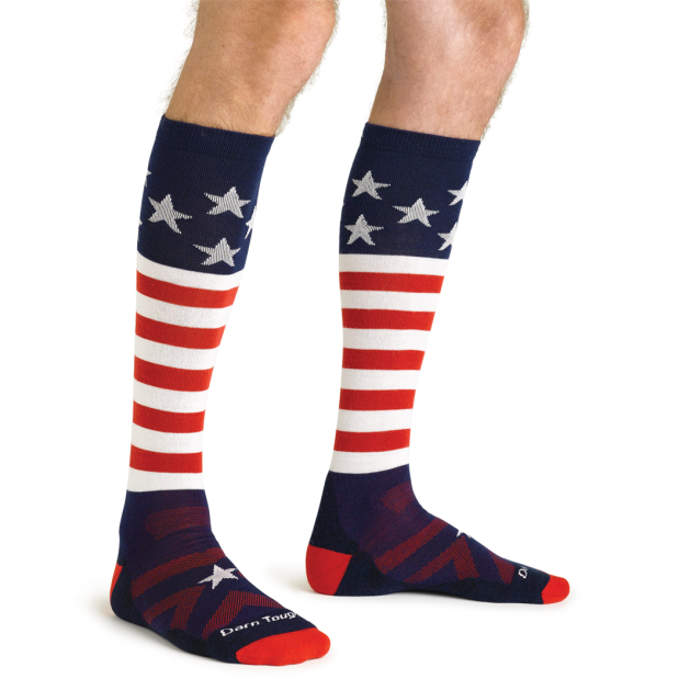 Men's Captain Stripe Over-the-Calf Midweight Socks