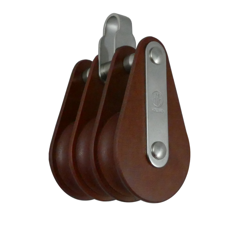 4380-oo-13 of Davey &amp; Co. 43 mm Tufnol Triple Block - Loop Top