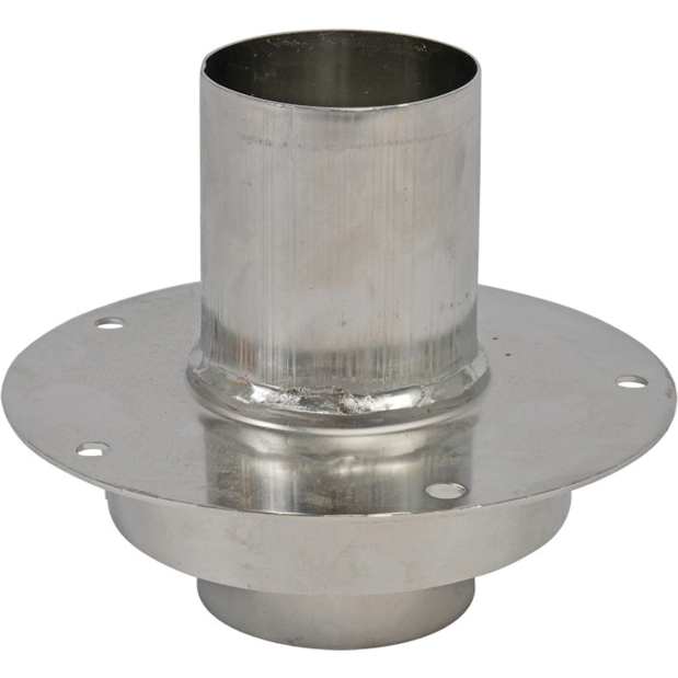 Deck Flange - Straight - Stainless Steel