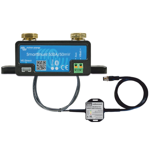 veKonvert - Victron VE.Direct to NMEA 2000 Gateway
