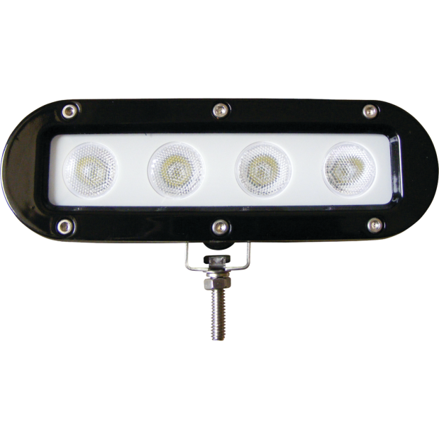 black of Dr LED Kevin X4 LED Spreader & Spot Light - Black