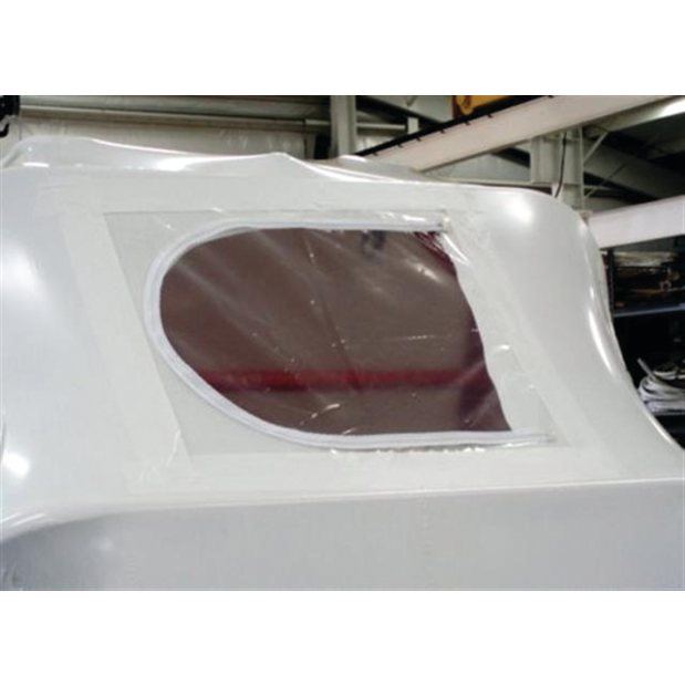 Dr. Shrink Shrink Wrap Zipper Access Door
