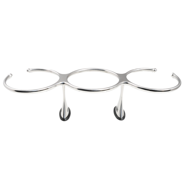 Stainless Steel Triple Cup / Drink Holder
