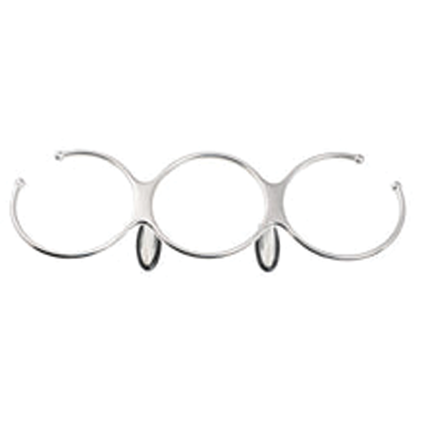 Stainless Steel Triple Cup / Drink Holder