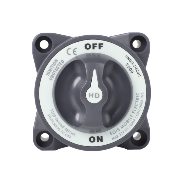 600A Heavy Duty-Series Battery Switch - On/Off of Egis Mobile Electric 600A Heavy Duty-Series Battery Switch - On/Off