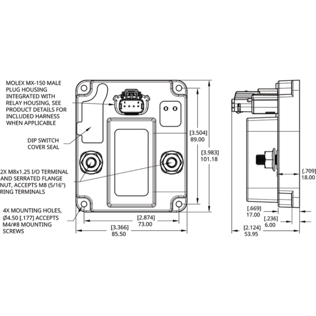 Advanced Automatic Charging Relay - Dual Battery
