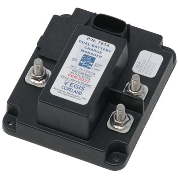 7614 of Egis Mobile Electric Dual Battery Charge Manager, 80A ACR + 80A TDR
