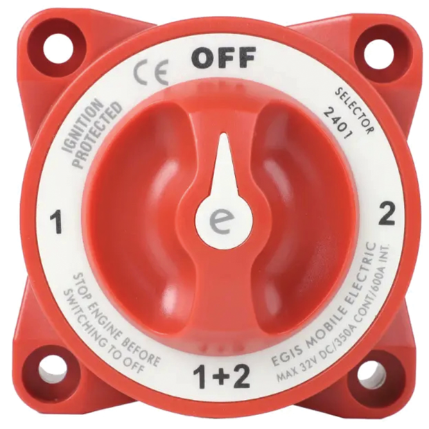 e-Series 350A Battery Selector Switches