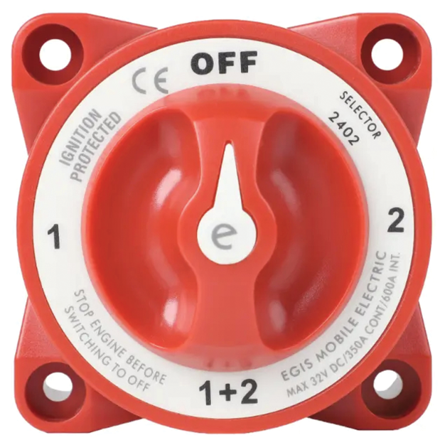 e-Series 350A Battery Selector Switches