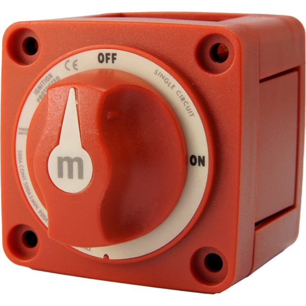 m-Series 300A Mini On/Off Battery Switch - Key Actuator