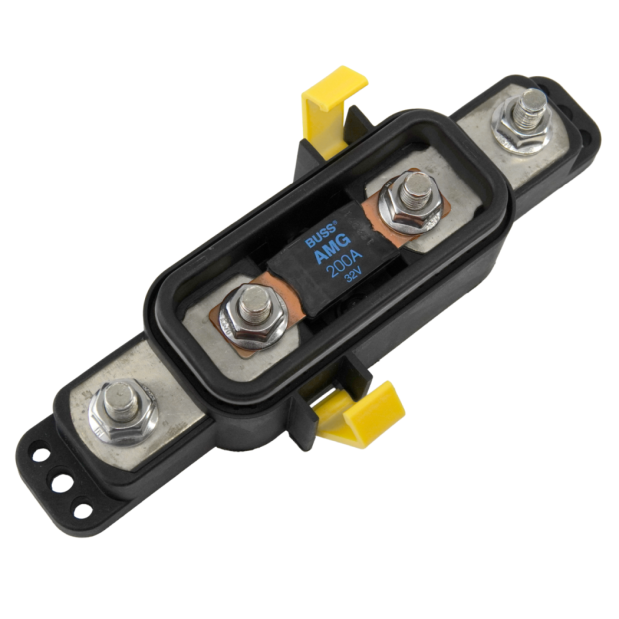 MEGA Fuse Block - 100-300A w/ Cover of Egis Mobile Electric MEGA / AMG Fuse Block, Sealed - 100-300A w/ Cover