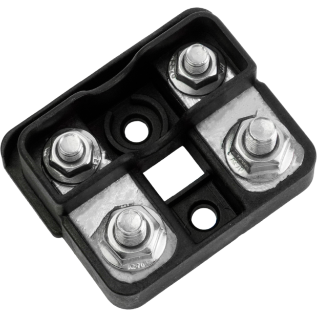 MIDI-AMI Compact Fuse Block no Cover of Egis Mobile Electric MIDI / AMI Compact Fuse Block - 30-150A w/ Cover