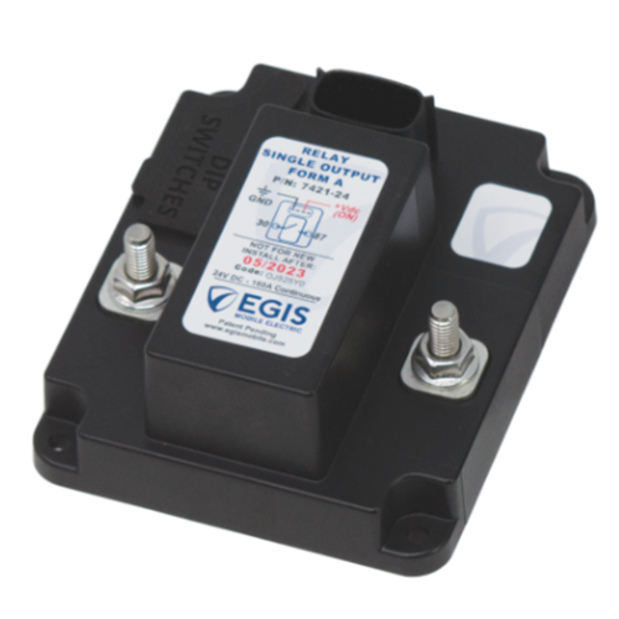 7421-24b of Egis Mobile Electric TH Series Sealed Relays - 160 Amp Single Pole
