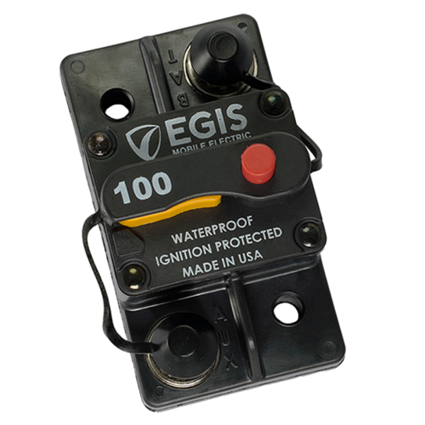 4703-100 of Egis Mobile Electric Thermal Circuit Breaker - Surface Mount