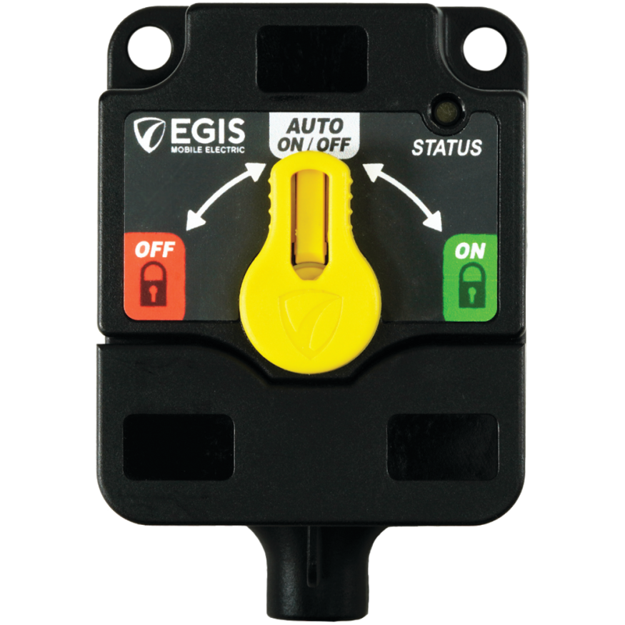 XD Series - Remote Battery Switch w/ Knob - Tinned Wires
