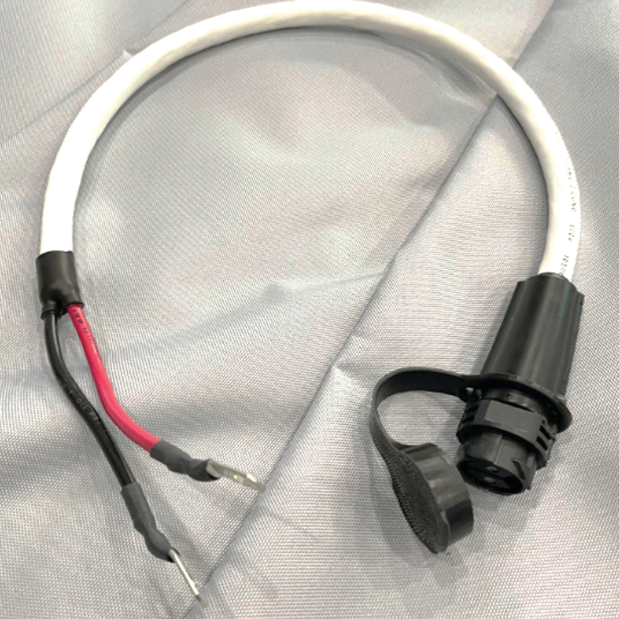 2ft Battery Cord with Snap Lock Connector