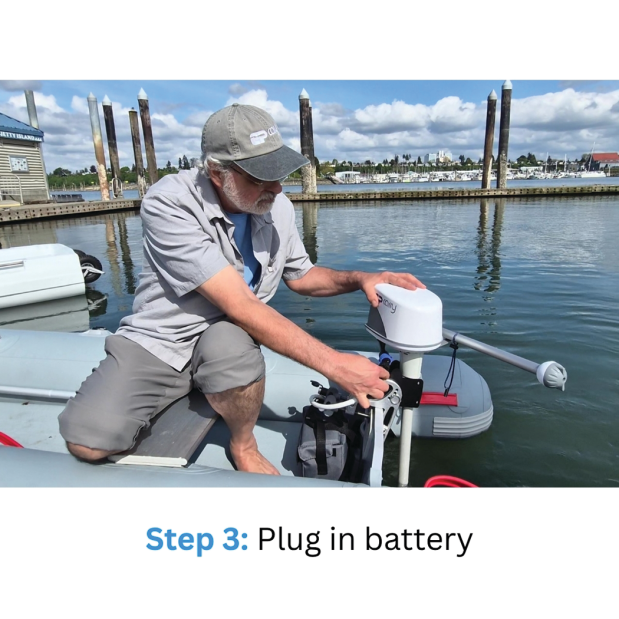 EP Carry Gen2 Electric Outboard - Standard Shaft