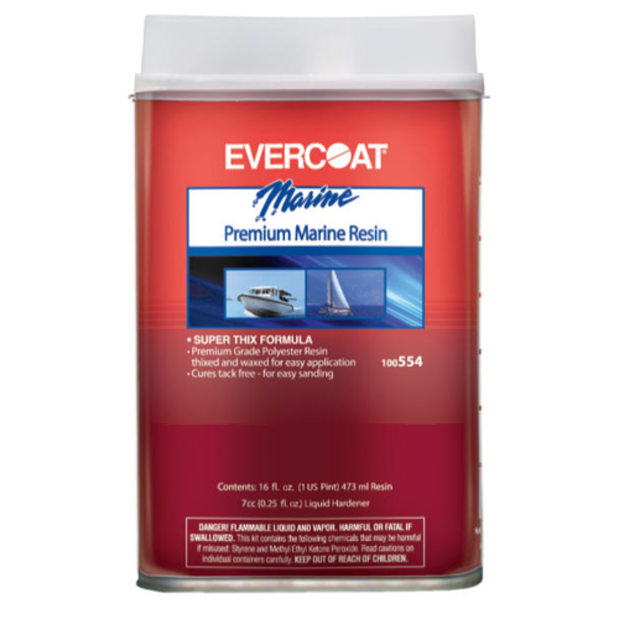 100554 of Evercoat Premium Marine Polyester Finish Resin