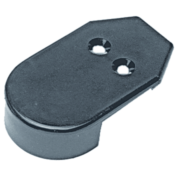 BLACK NYLON RUB RAIL END CAP *PR*