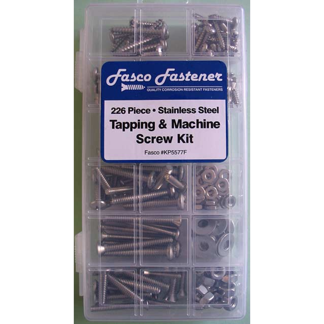 226 Piece Tapping & Machine Screw Kit