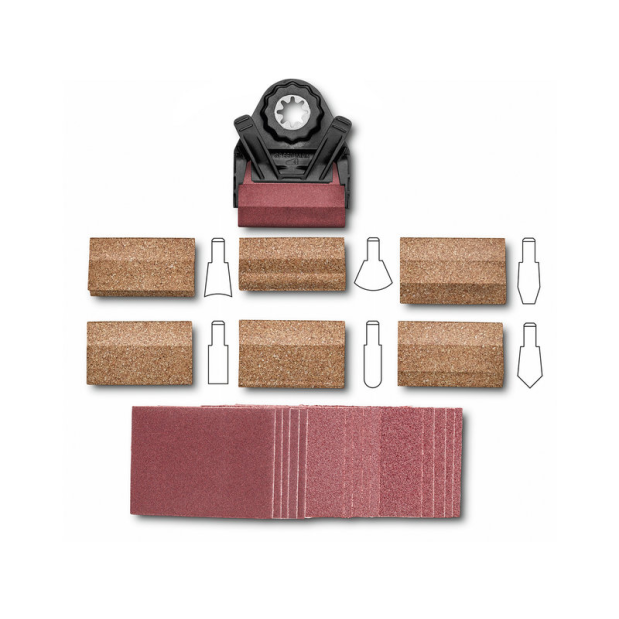 22 Piece Profile Sanding Set