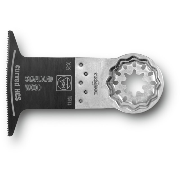 Starlock E-Cut Standard Saw Blade, Curved