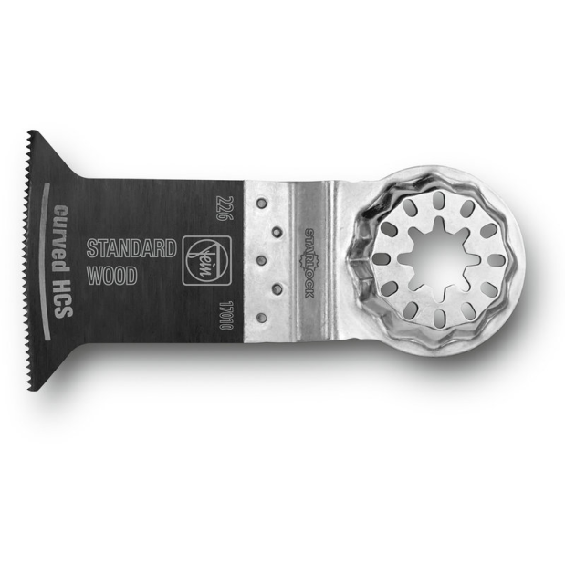 Starlock E-Cut Standard Saw Blade, Curved
