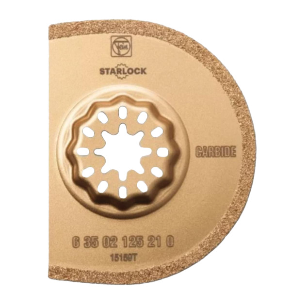 6-35-02-125-21-0 of Fein Power Tools Starlock Thin Kerf Segmented Carbide MultiMaster Saw Blade