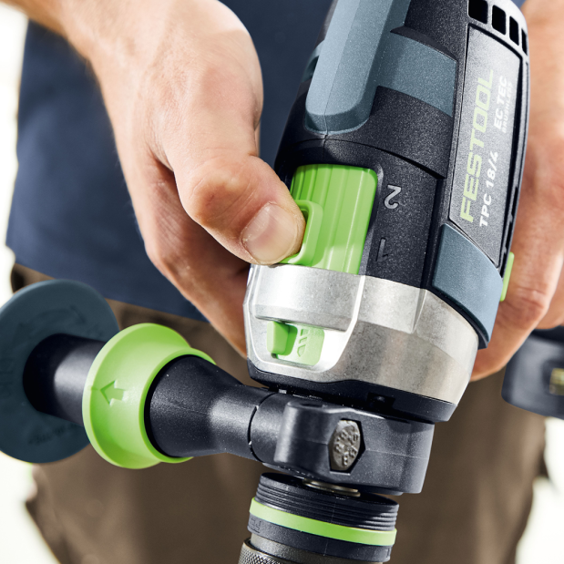 on of Festool Cordless Drill TPC 18/4 HPC 4,0 I-Set QUADRIVE
