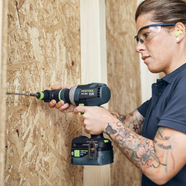 Cordless Drill QUADRIVE TPC 18/4 I-Basic Set