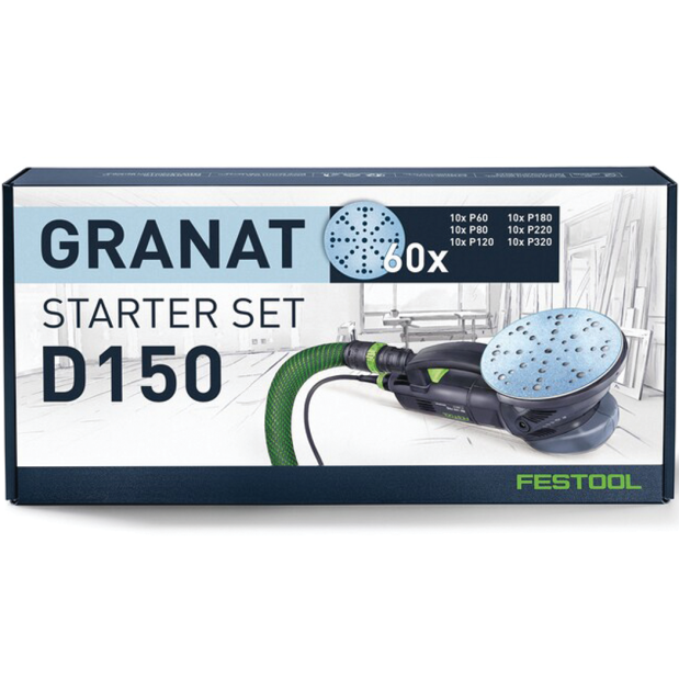 Granat Abrasives D150 Starter Set