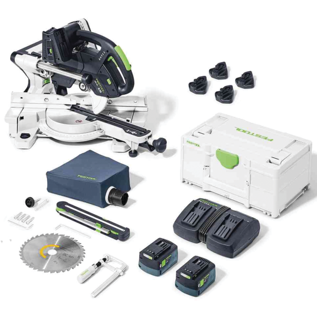 KAPEX KSC 60 EB 5,0 I-Plus - Cordless Sliding Compound Miter Saw