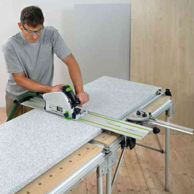 in use of Festool Multi Function Table Connector