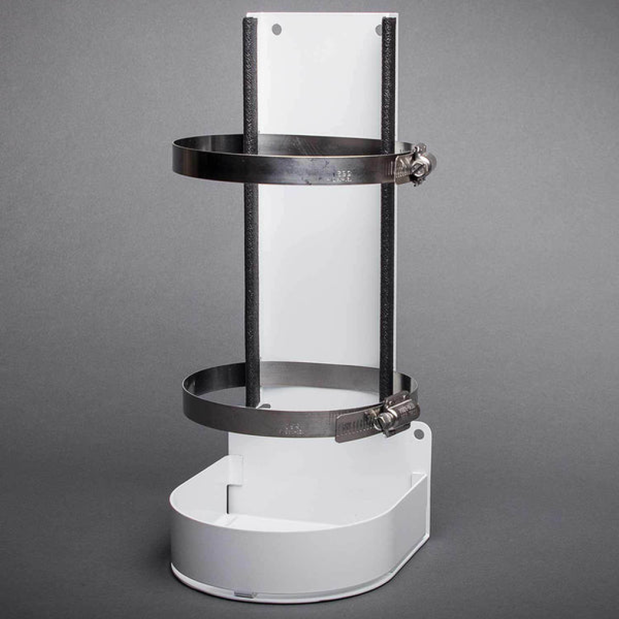 White Mounting Bracket of Fireboy-Xintex MA2 Series Engine Room Fire Suppression System - FK-5-1-12 Clean Agent