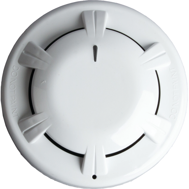 Optical Smoke Detector with Base