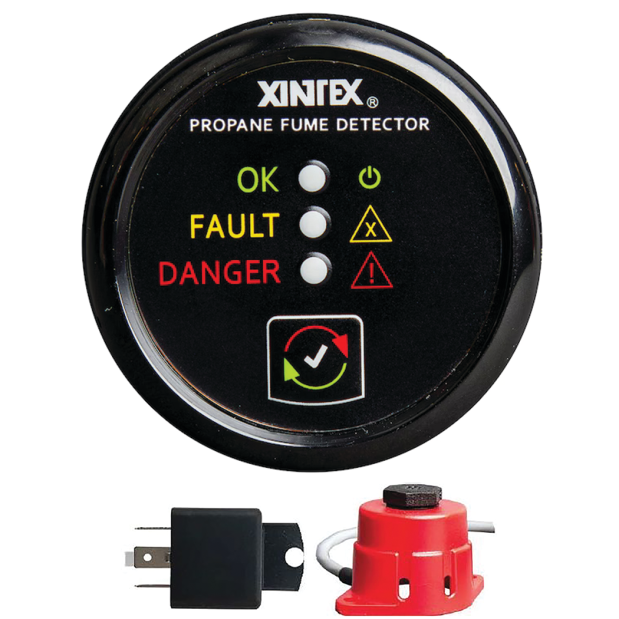 Propane Fume Detector - 1-Channel w/Sensor, No Solenoid Valve