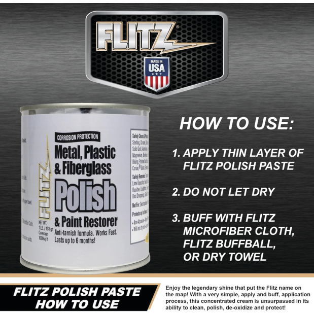 Metal Polish and Cleaner Paste