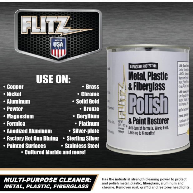 Metal Polish and Cleaner Paste