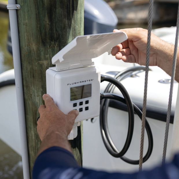 Flushmaster 2-Outlet - Single to Dual Engines