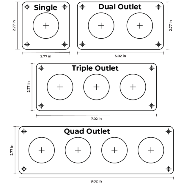 Flush Port Reroute - Acrylic