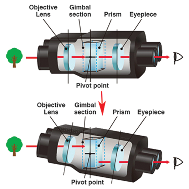 TSX1440 Techno-Stabi Image-Stabilized 14x40 Binoculars