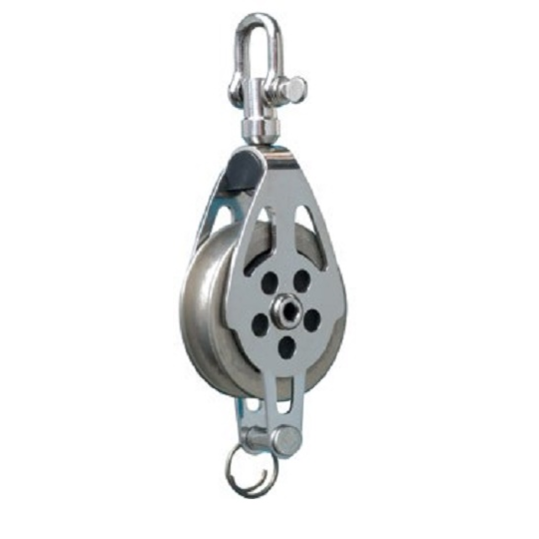 Single Blocks with Becket and Adjustable Shackle