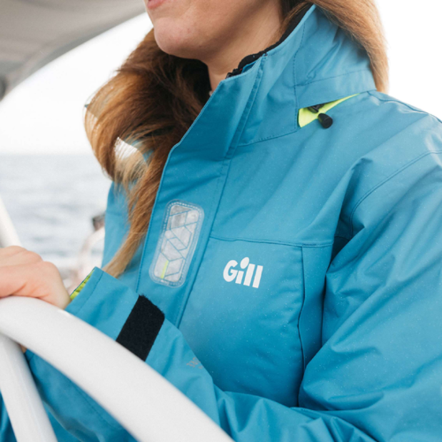 logo of Gill Women's Coastal Cruising Sailing Jacket