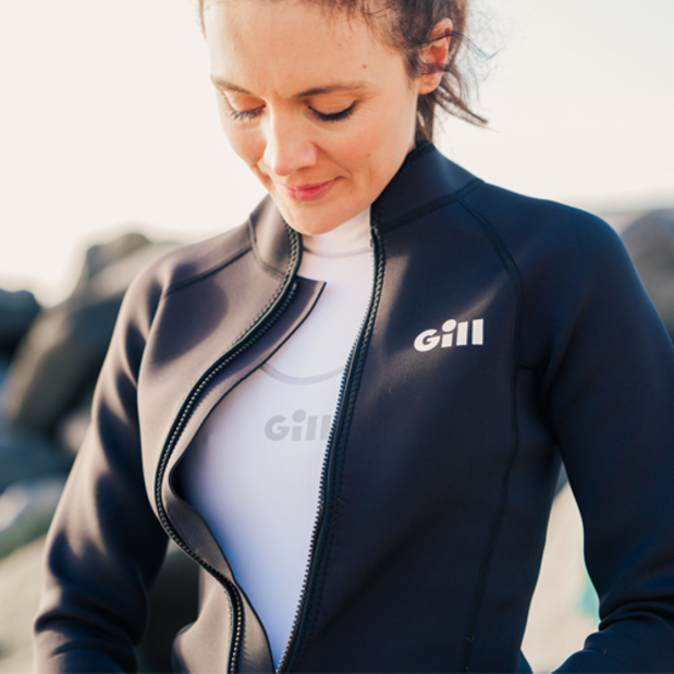 in use of Gill Women's Pursuit Neoprene Jacket