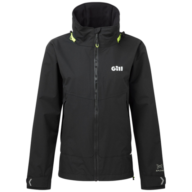 os33jwblk0106 of Gill Womens Coastal Jacket