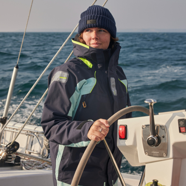action of Gill Womens Offshore Jacket 50th Anniversary