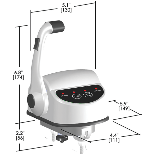 CH2001 ProGrade Top Mount Control Head