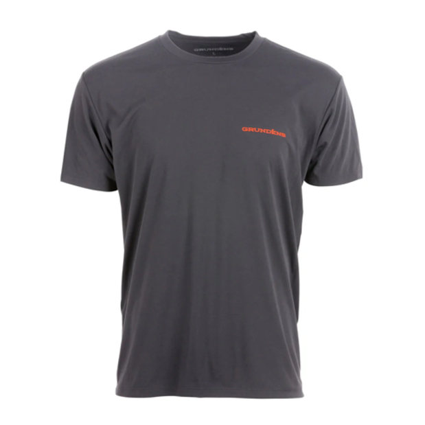 logo of Grundens Anchor Down SS Tech Tee